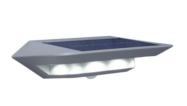 Lampa kinkiet zewnętrzny GHOST - SOLAR czujnik ruchu szary Lutec 1017167
