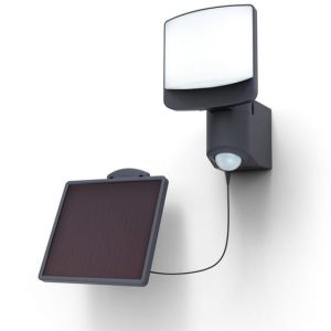 Lampa kinkiet zewnętrzny solarny SUNSHINE z czujnikiem ruchu szary Lutec 1016809 Lampa kinkiet zewnętrzny solarny SUNSHINE z czujnikiem ruchu szary Lutec 1016809