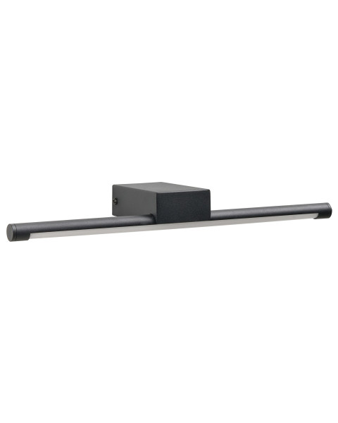 Lampa łazienkowa LED czarna metal 804259