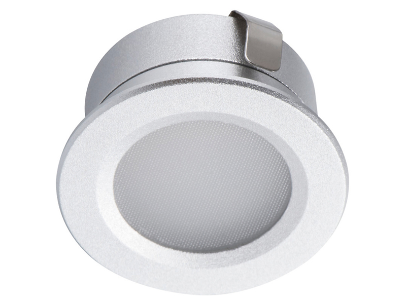 Lampa łazienkowa wpuszczana w sufit Imber LED aluminiowa biała 51495