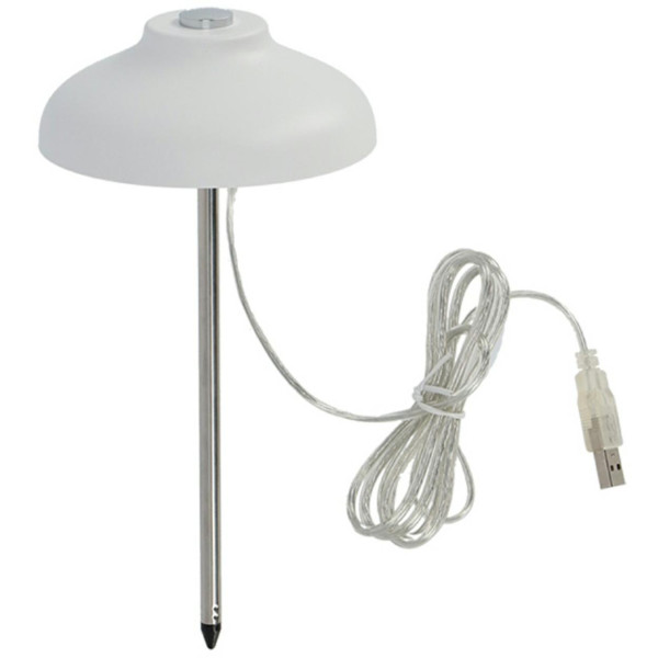 Lampa LED do wzrostu roślin biała 22-74 cm regulowana 948173