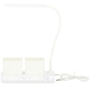 Lampa LED do wzrostu roślin z doniczkami biała do uprawy 948172 Lampa LED do wzrostu roślin z doniczkami biała do uprawy 948172