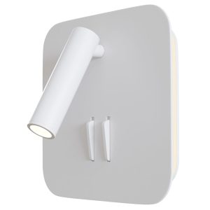 Lampa LED kinkiet Los 176 C175-WL-01-6W-W LED 9W tuba biała 187065 Lampa LED kinkiet Los 176 C175-WL-01-6W-W LED 9W tuba biała 187065