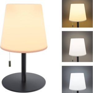 Lampa led zmieniająca kolor czarna 16x30cm 691513 Lampa led zmieniająca kolor czarna 16x30cm 691513