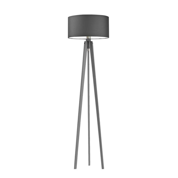 Lampa MIAMI tripod drewno styl skandynawski Popielaty/ Grafitowy 1004119