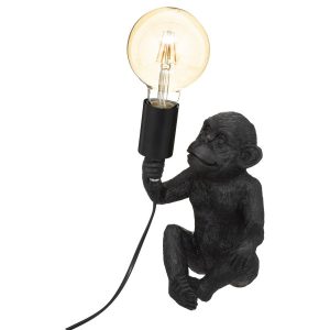 LAMPA Monkey 24,5 cm czarna W KSZTAŁCIE MAŁPKI 438604 LAMPA Monkey 24,5 cm czarna W KSZTAŁCIE MAŁPKI 438604