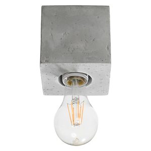 Lampa natynkowa Ariz betonowa szara 52491 Lampa natynkowa Ariz betonowa szara 52491