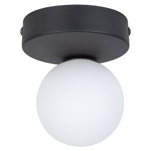 Lampa natynkowa Bianca szklana biała 57139