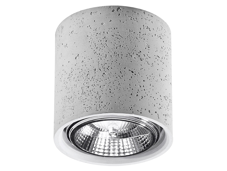 Lampa natynkowa Cullo betonowa szara 52474