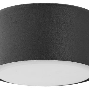 Lampa natynkowa Dallas metalowa czarna 57173 Lampa natynkowa Dallas metalowa czarna 57173