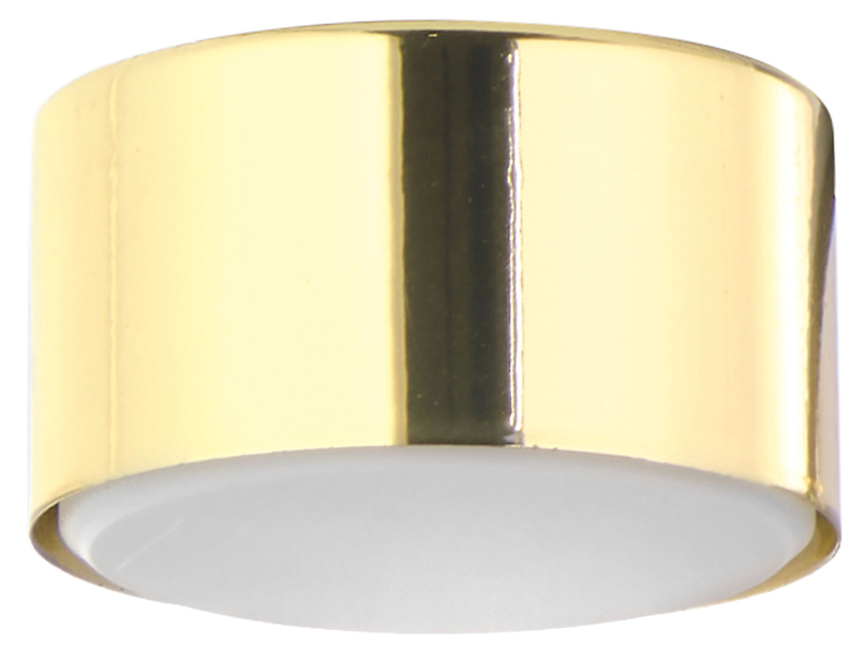 Lampa natynkowa Dallas metalowa złota 57172