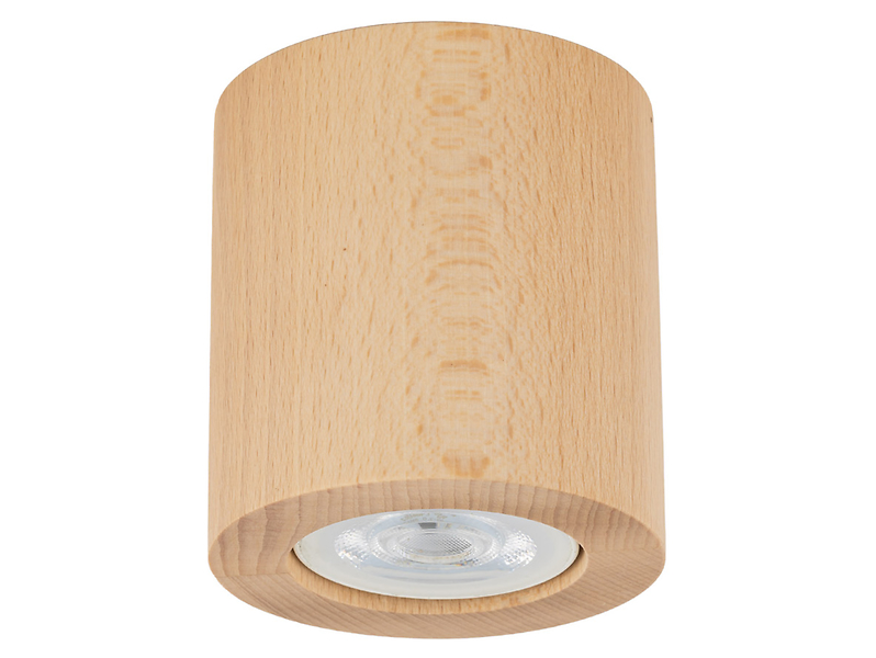 Lampa natynkowa Eve 8,5 cdrewniana brązowa 293677