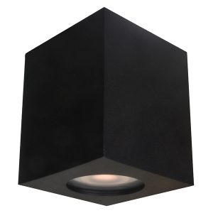 Lampa natynkowa Fabrycio stalowa czarna 51431 Lampa natynkowa Fabrycio stalowa czarna 51431