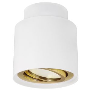Lampa natynkowa Hariet C aluminiowa biało-złota 441558 Lampa natynkowa Hariet C aluminiowa biało-złota 441558