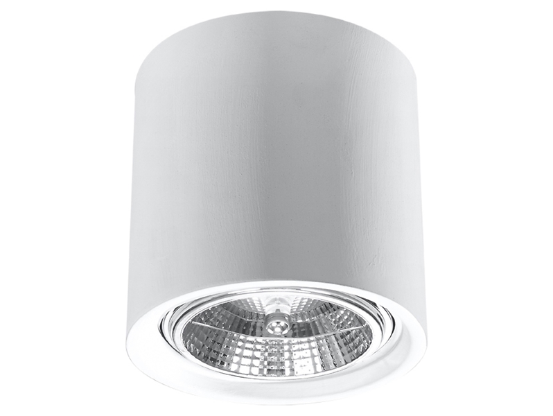 Lampa natynkowa Kalu ceramiczna biała 73896
