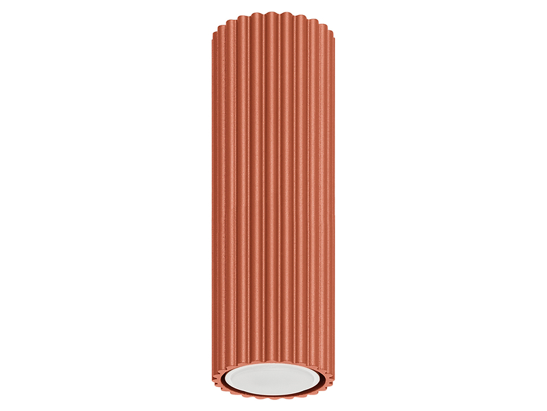 Lampa natynkowa Karbon aluminiowa 20 cm czerwona 439262