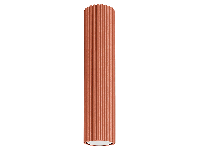 Lampa natynkowa Karbon aluminiowa 30 cm czerwona 439263
