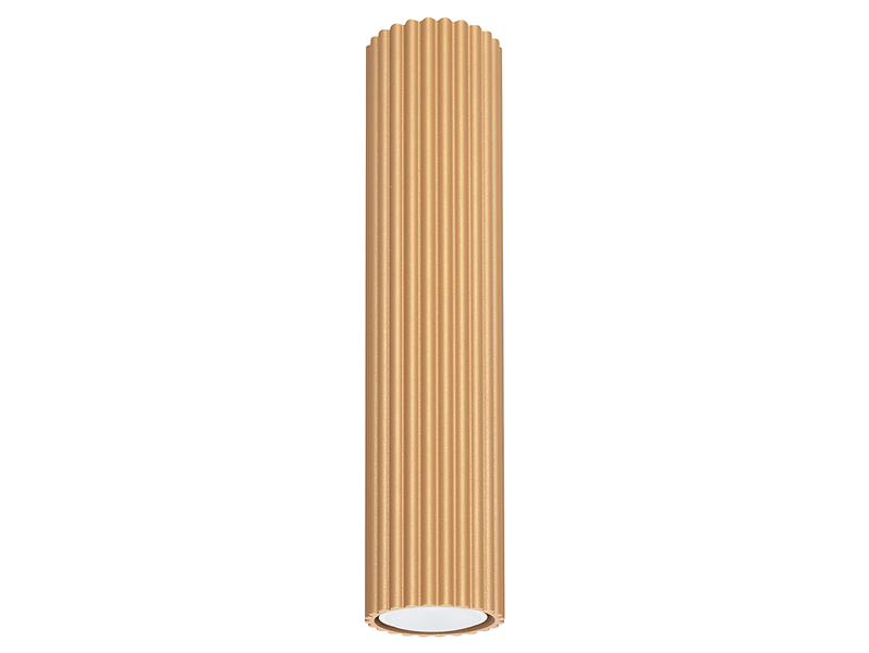Lampa natynkowa Karbon aluminiowa 30 cm złota 439187