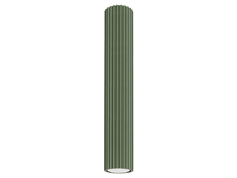 Lampa natynkowa Karbon aluminiowa 40 cm zielona 439245
