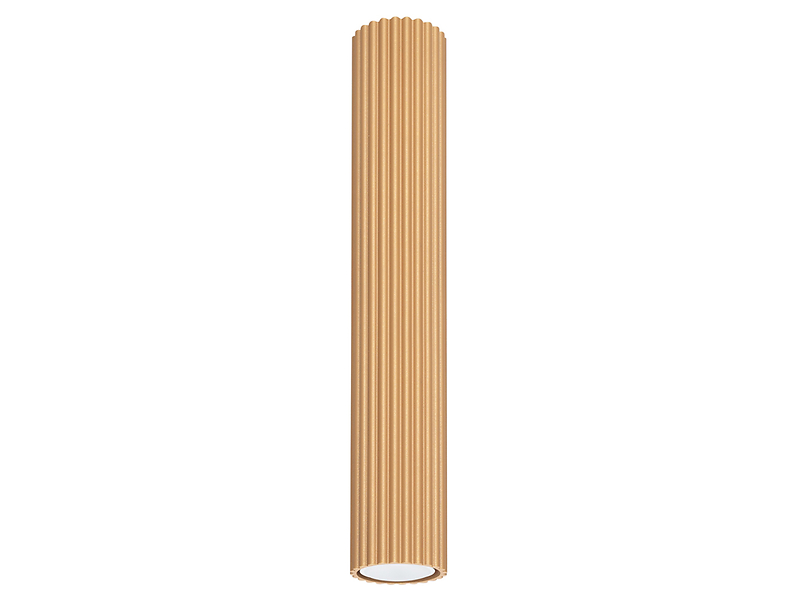 Lampa natynkowa Karbon aluminiowa 40 cm złota 439188