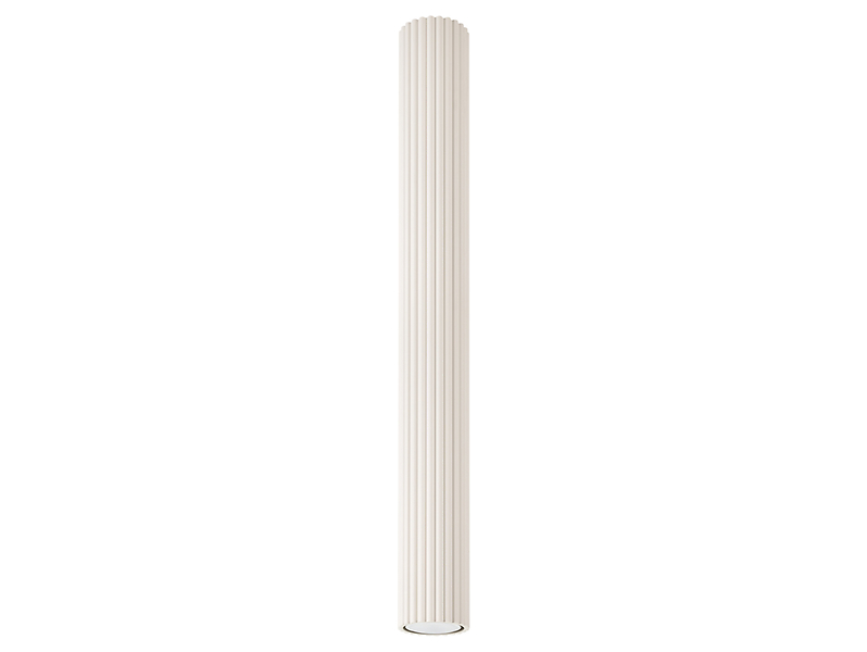 Lampa natynkowa Karbon aluminiowa 60 cm beżowa 439227