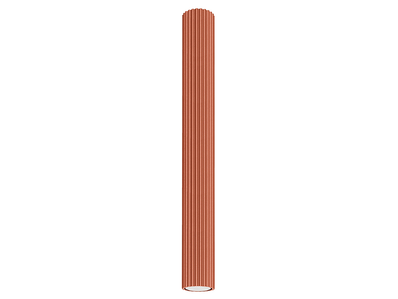 Lampa natynkowa Karbon aluminiowa 60 cm czerwona 439265