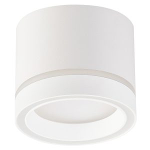 Lampa natynkowa Kendal 8,5 cm metalowa biała 665959 Lampa natynkowa Kendal 8,5 cm metalowa biała 665959