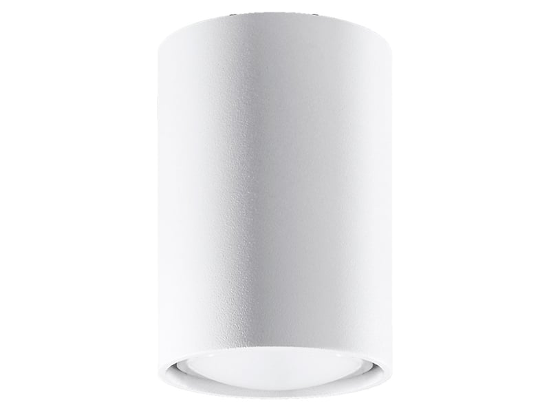 Lampa natynkowa Lagos 10 cm stalowa biała 52564
