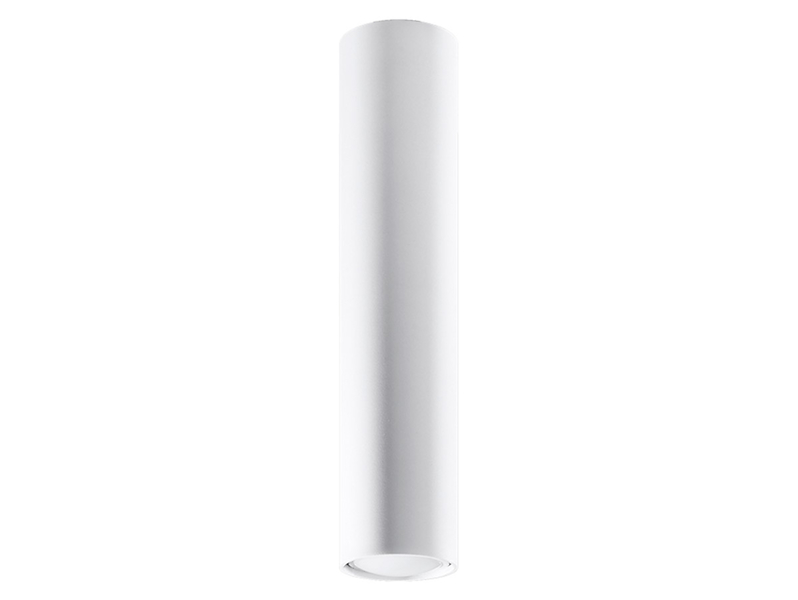 Lampa natynkowa Lagos 40 cm stalowa biała 52566