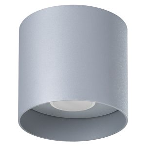 Lampa natynkowa Mika aluminiowa szara 328677 Lampa natynkowa Mika aluminiowa szara 328677
