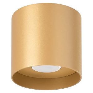 Lampa natynkowa Mika aluminiowa złota 328678 Lampa natynkowa Mika aluminiowa złota 328678