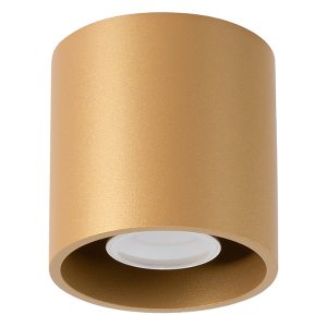 Lampa natynkowa Orbis stalowa złota 328711 Lampa natynkowa Orbis stalowa złota 328711