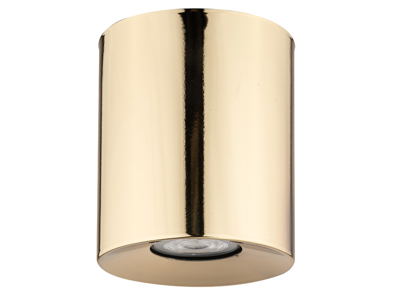 Lampa natynkowa Orion metalowa 12,5 cm złota 293679