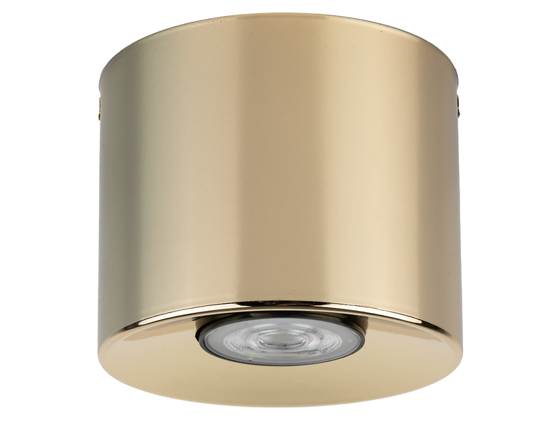 Lampa natynkowa Orion metalowa 9 cm złota 293678