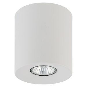 Lampa natynkowa Orion metalowa biała 56741