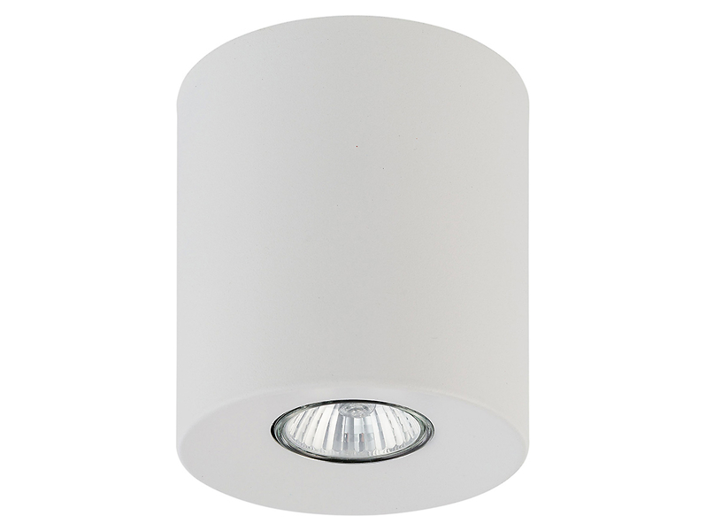 Lampa natynkowa Orion metalowa biała 56741