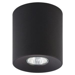 Lampa natynkowa Orion metalowa czarna 57193 Lampa natynkowa Orion metalowa czarna 57193