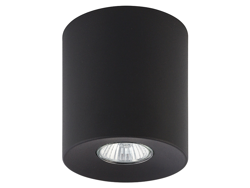 Lampa natynkowa Orion metalowa czarna 57193