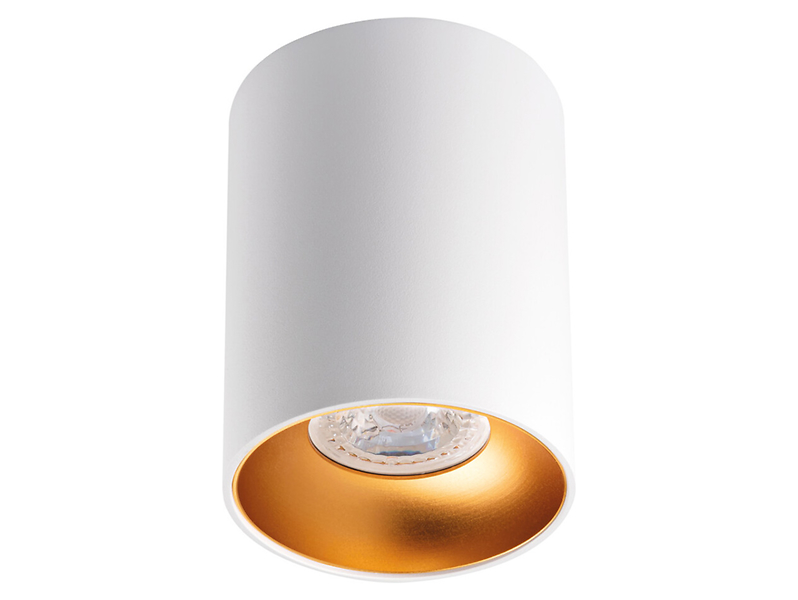 Lampa natynkowa Riti aluminiowa biało-złota 75889