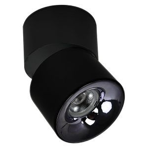 Lampa natynkowa ruchoma Brema LED metalowa czarna 713555 Lampa natynkowa ruchoma Brema LED metalowa czarna 713555