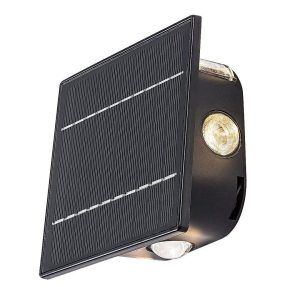 Lampa natynkowa ścienna solarna LED 0,5W EMMEN 77034 Rabalux 964380 Lampa natynkowa ścienna solarna LED 0,5W EMMEN 77034 Rabalux 964380
