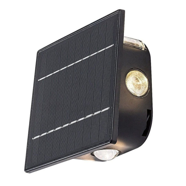 Lampa natynkowa ścienna solarna LED 0,5W EMMEN 77034 Rabalux 964380