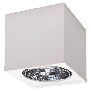 Lampa natynkowa Seida ceramiczna biała 73897 Lampa natynkowa Seida ceramiczna biała 73897