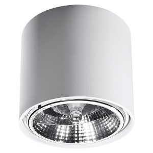 Lampa natynkowa Tiube aluminiowa biała 52494 Lampa natynkowa Tiube aluminiowa biała 52494