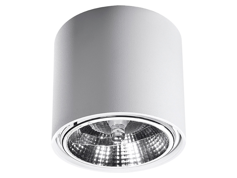 Lampa natynkowa Tiube aluminiowa biała 52494