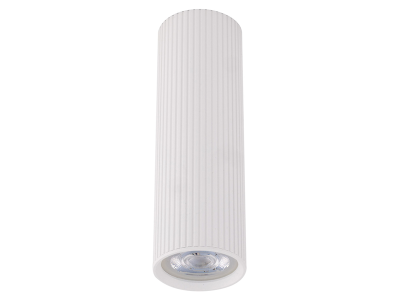 Lampa natynkowa Tune 17 cm metalowa biała 295541
