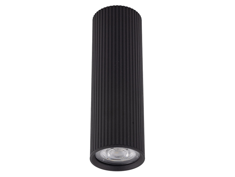 Lampa natynkowa Tune 17 cm metalowa czarna 293894