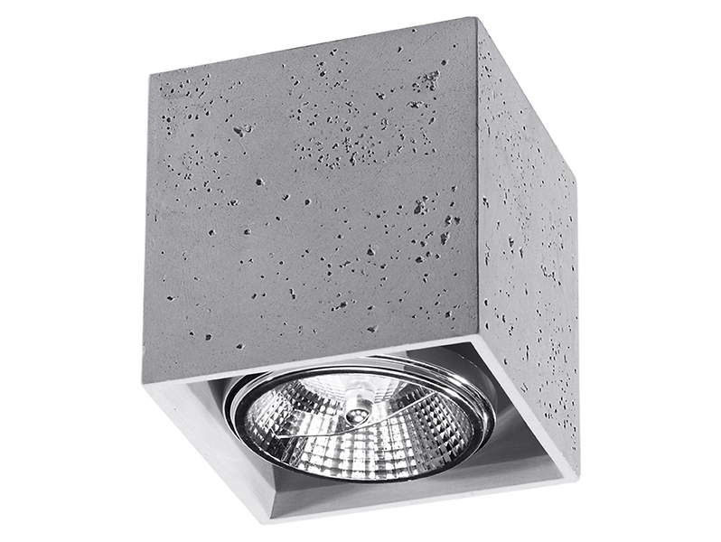 Lampa natynkowa Valde betonowa szara 52475