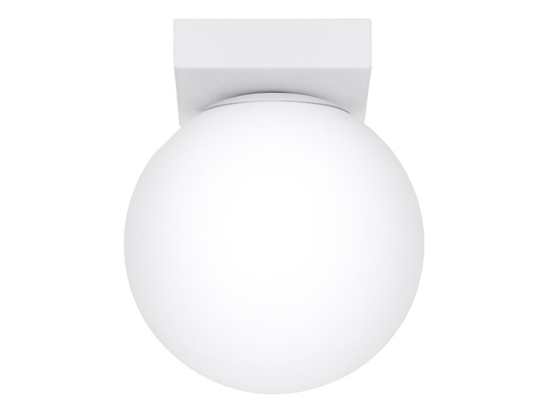Lampa natynkowa Yoli stalowa biała 73931