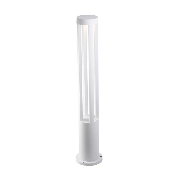 Lampa ogrodowa 820 wys:80 cm biała LED 1x10W 450lm 6400K IP65 V-TAC 921392